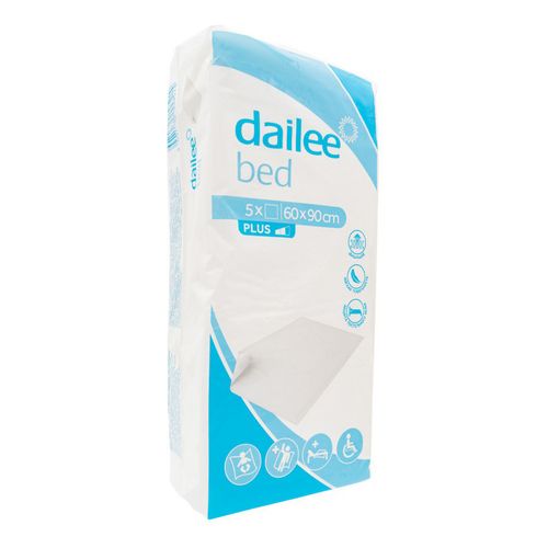 Dailee bed plus пеленки впитывающие одноразовые  60х90см N 5
