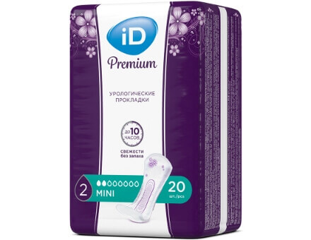 iD Premium урологические прокладки для женщин мини N 20