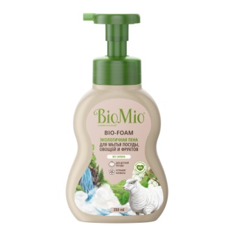 BioMio Bio-Foam пена для мытья посуды/овощей/фруктов без запаха 350мл