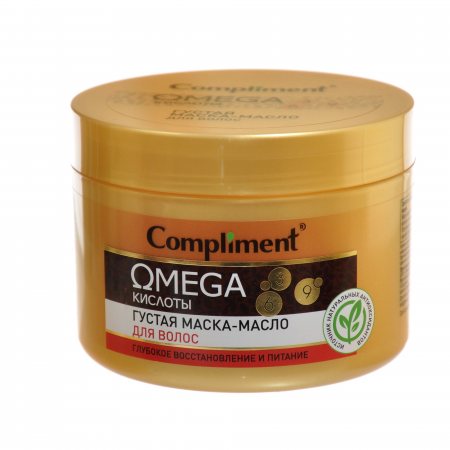 Compliment OMEGA густая маска-масло для волос 500мл