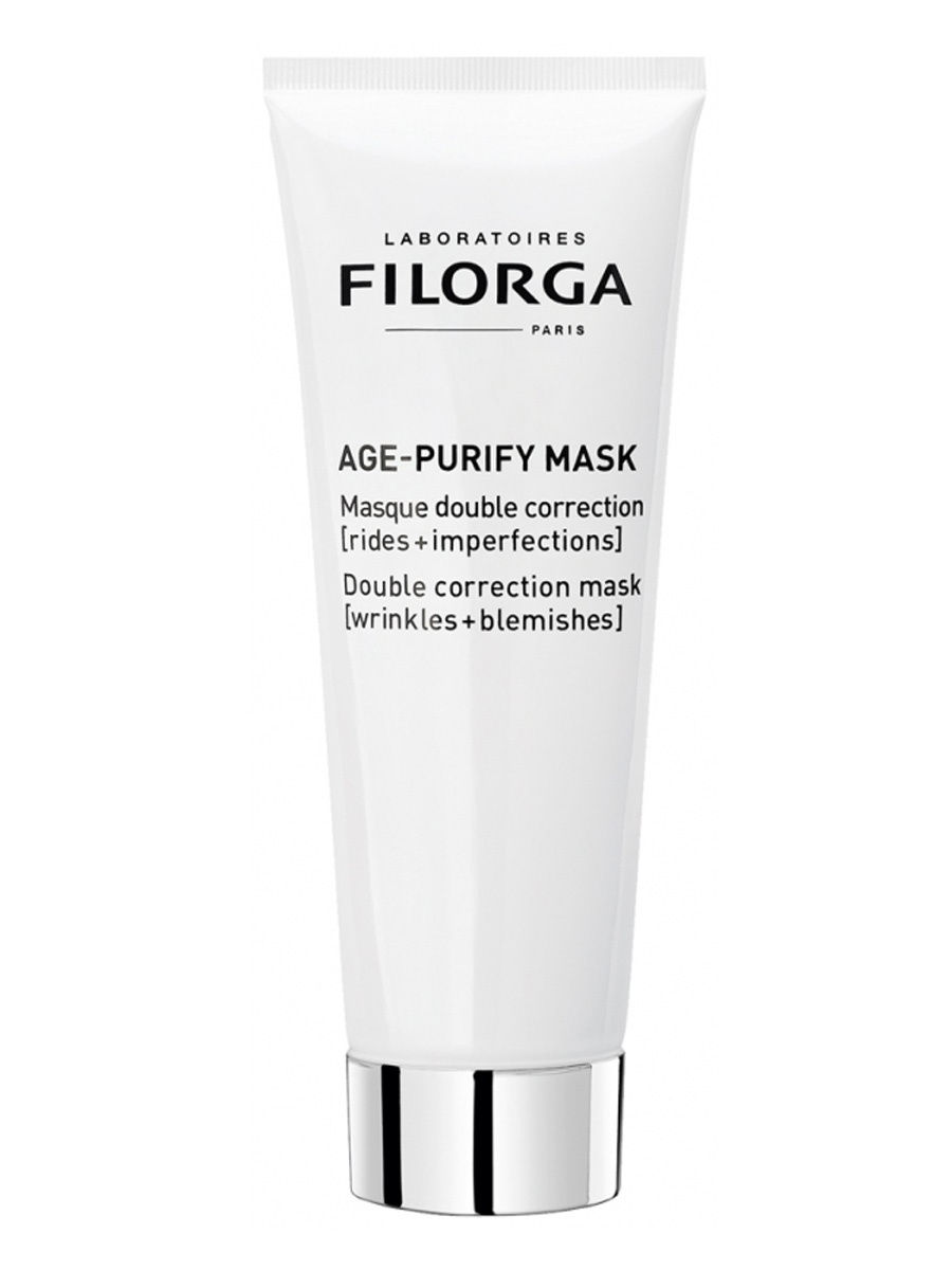 Филорга age-purify mask корректирующая маска двойного действия морщины+несовершенства 75мл