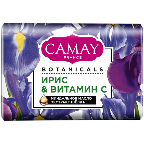 Camay Botanicals мыло туалетное благоухающий ирис 85г