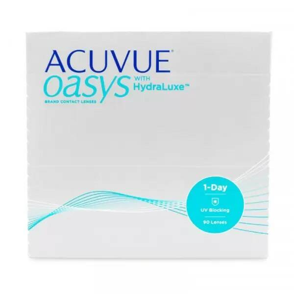 Линзы контактные 1 Day Acuvue OASYS with HydraLuxe 8.5/ -1.75 N 90