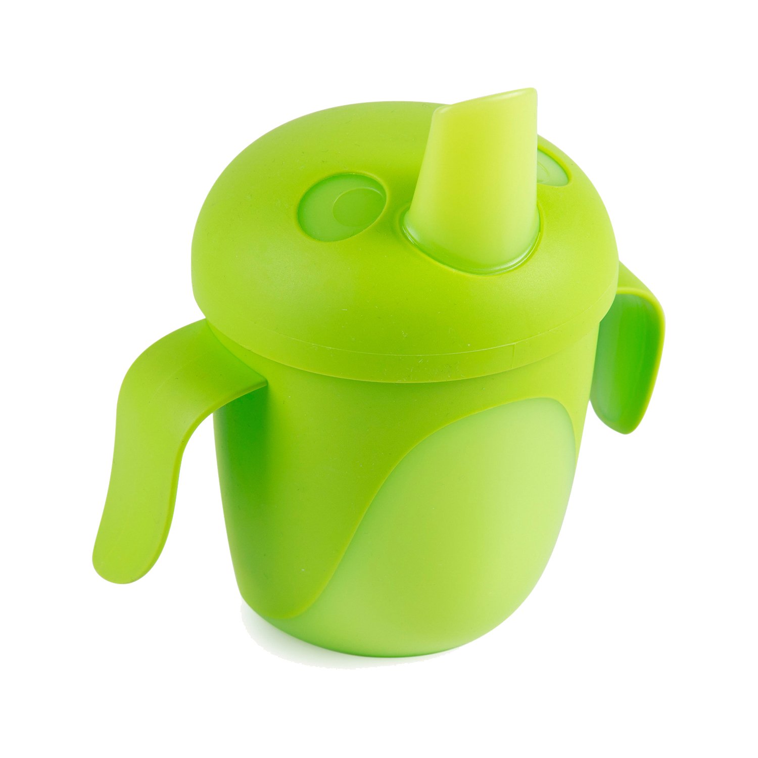 Canpol babies non-spill cup поильник с мягким носиком зеленый 250мл 9+мес