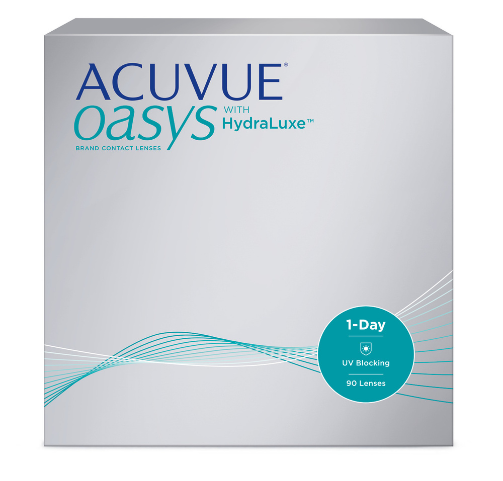 Линзы контактные 1 Day Acuvue OASYS with HydraLuxe 8.5/ -4.75 N 90