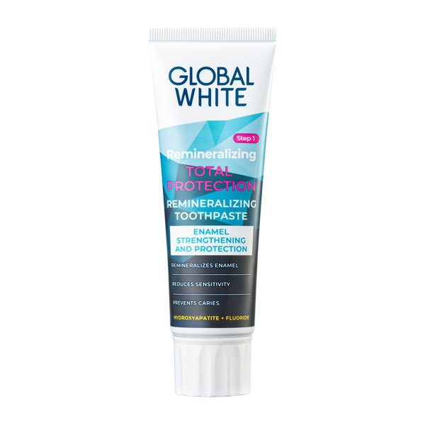 Global White зубная паста реминерализующая 100г