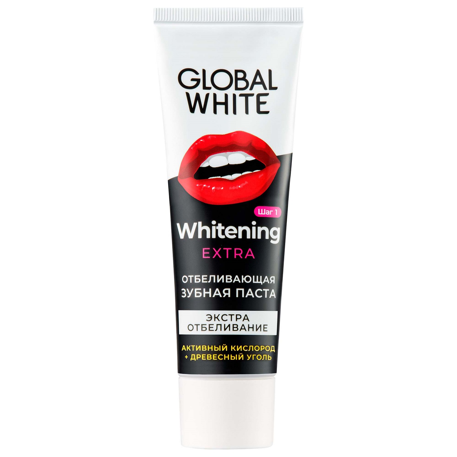 Global White Extra Whitening зубная паста отбеливающая 30мл