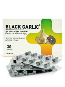 Black Garlic экстракт черного чеснока БАД таблетки N 30