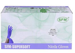 Перчатки SFM смотр нитриловые нестерильные текстур р-р L N 100