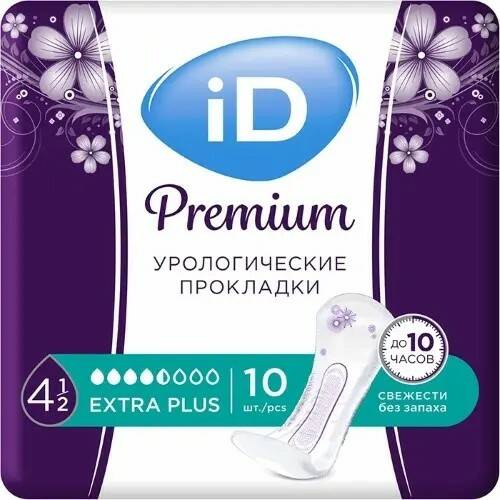 iD Premium урологические прокладки для женщин экстра N 10