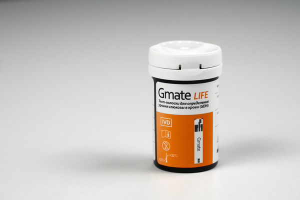 Gmate LIFE тест-полоски для определения уровня глюкозы в крови N 50
