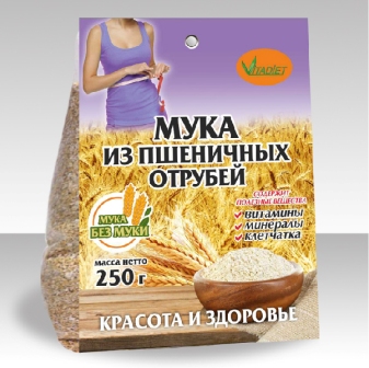 Витадиет Мука из пшеничных отрубей 250г