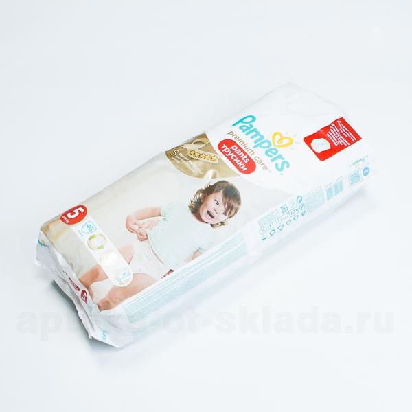 Подгузники-трусики Pampers Premium Care Pants 12-18 кг (р-р 5) N 40