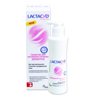 Лактацид Фарма сенситивное средство для интимной гигиены для чувствительной кожи 250 мл