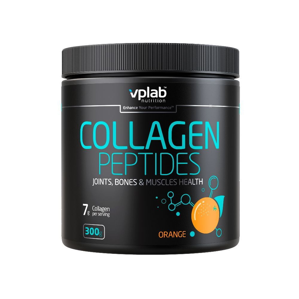 VpLab Collagen peptides порошок со вкусом апельсина 300 г
