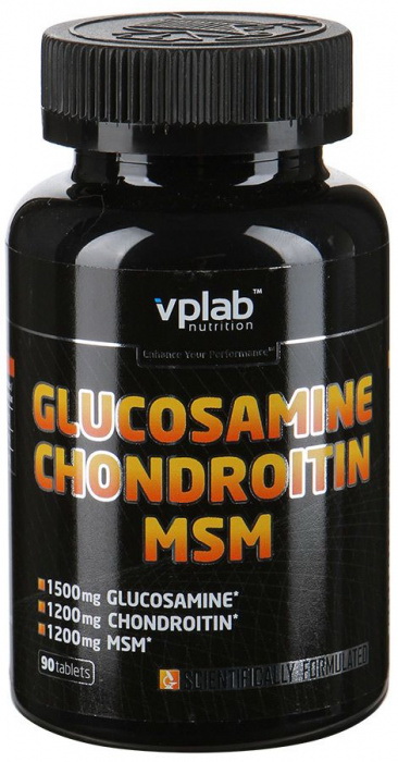 VpLab глюкозамин хондроитин тб N 90
