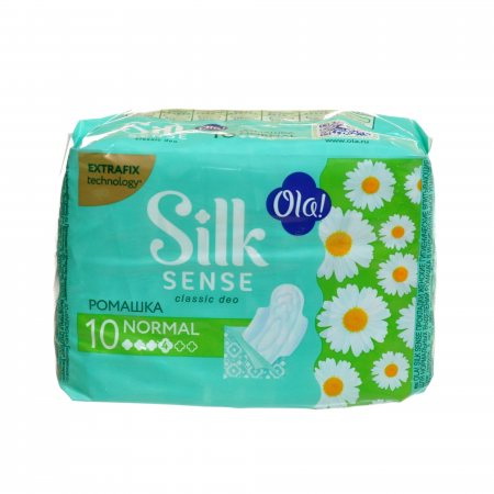 Ola silk sense classic прокладки нормал ароматизированные ромашка N 10