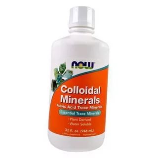 NOW Colloidal Minerals Liquid Коллоидные минералы жидкость фл 946мл
