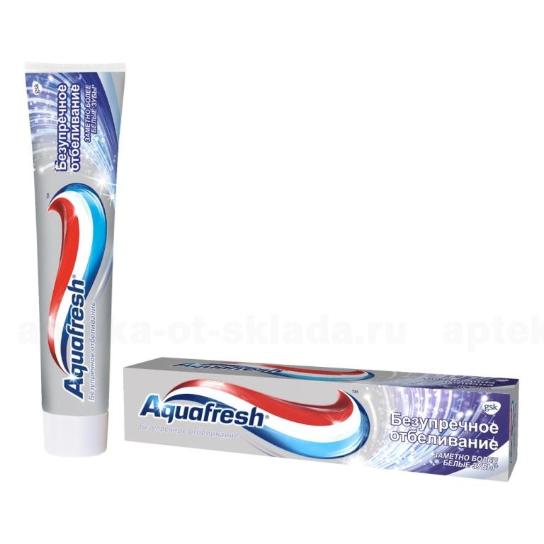 Аквафреш Зубная паста Безупречное отбеливание 100 мл N 1