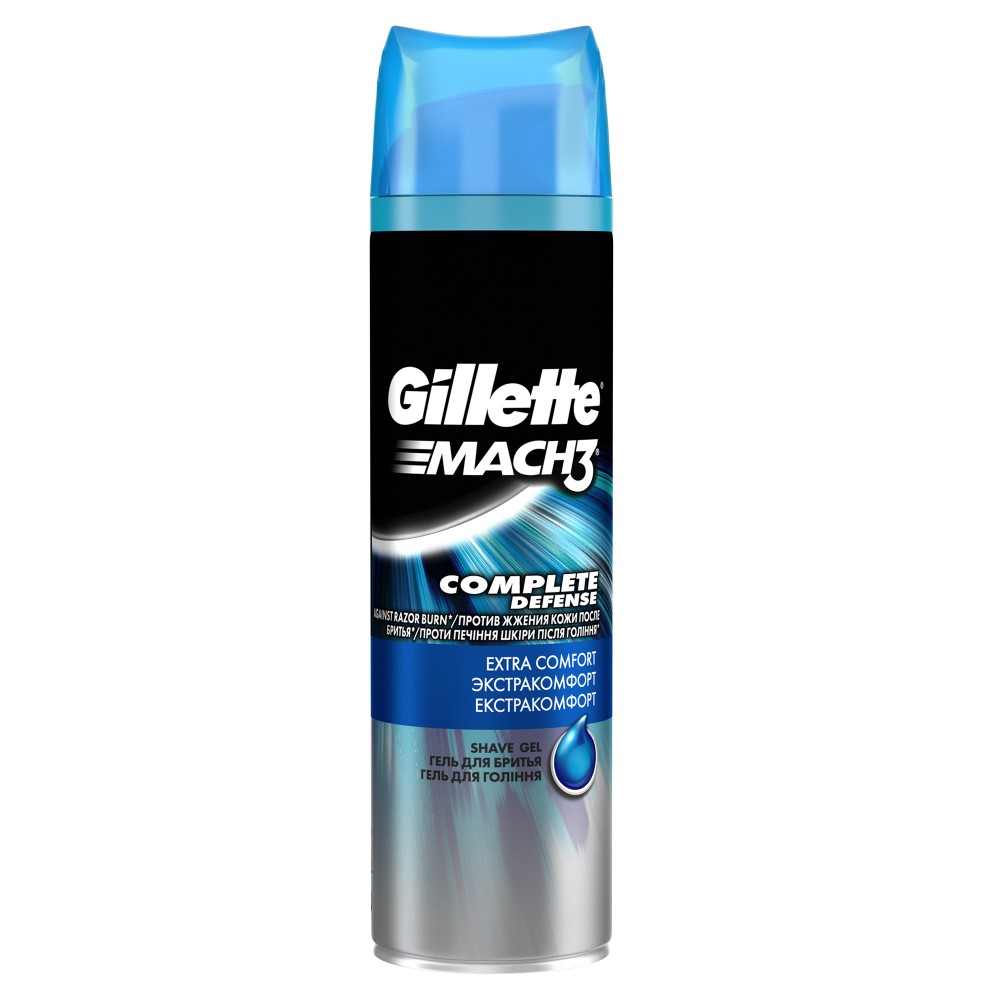 Gillette mach 3 гель для бритья экстра комфорт 200 мл