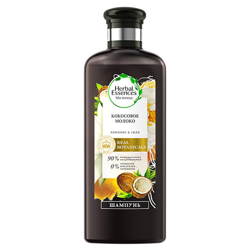 Herbal Essences шампунь 250мл кокосовое молоко питание и сила