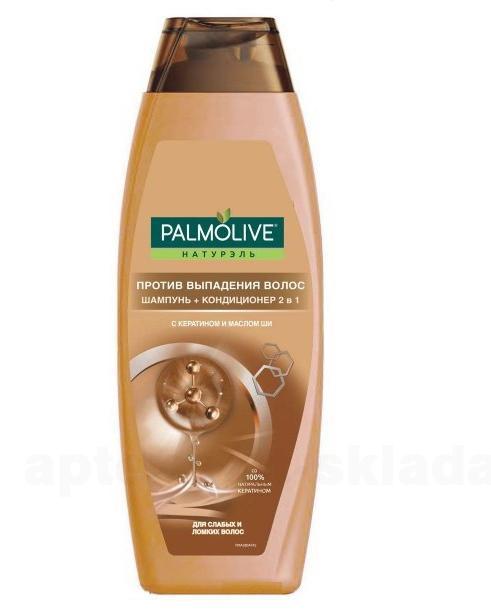Palmolive натурэль шампунь+бальзам 2в1 п/выпадения волос д/слабых и ломких волос 380мл N 1