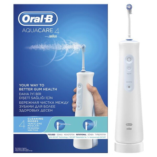 Oral-B Cистема для ухода за полостью рта Oxyjet с микропузырьками +4 насадки