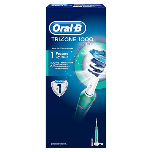 зубная щетка электрическая oral b trizone 1000