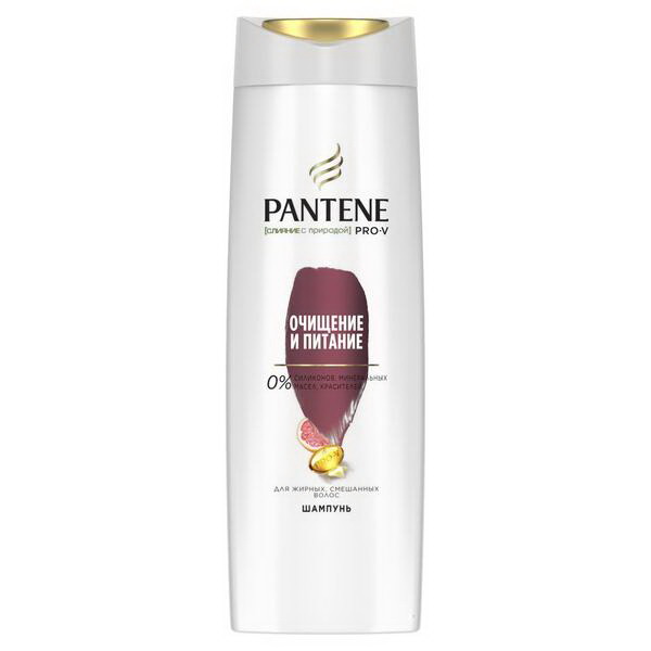 Pantene Pro-V шампунь Очищение и питание для жирных /смешанных волос 400мл