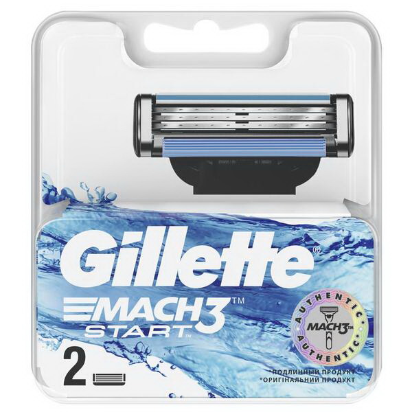 Gillette mach 3 start сменные кассеты N 2