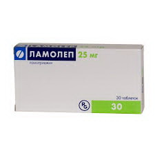 Ламолеп тб 25 мг N 30