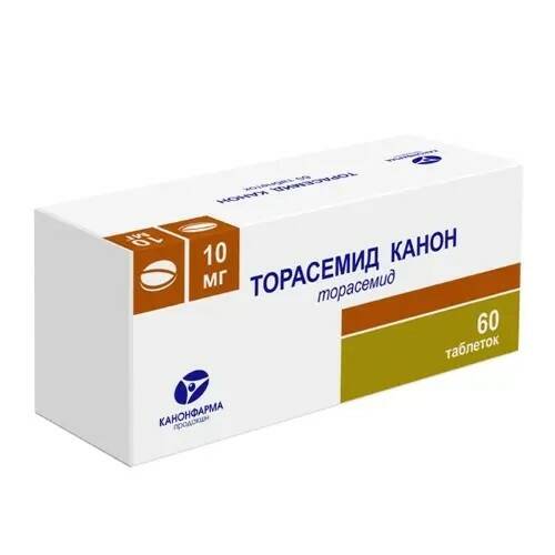 Торасемид Канон тб 10 мг N 60