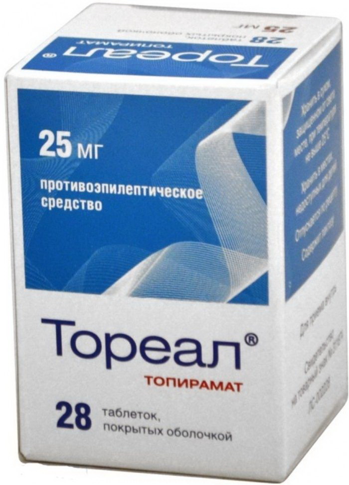 Тореал тб п/о 100 мг N 28