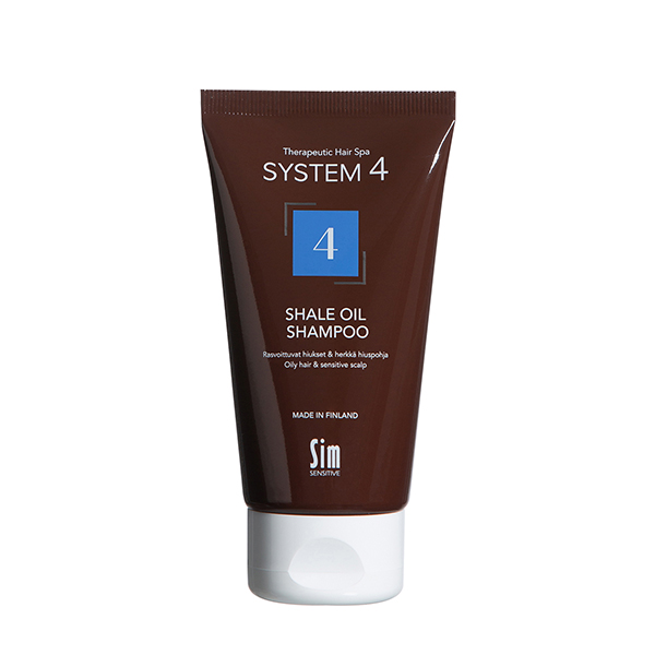 System4 шампунь-4 терапевтический для очень жирной кожи головы 75мл