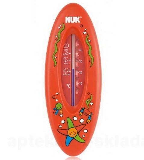 Nuk термометр для воды красный /10256387/