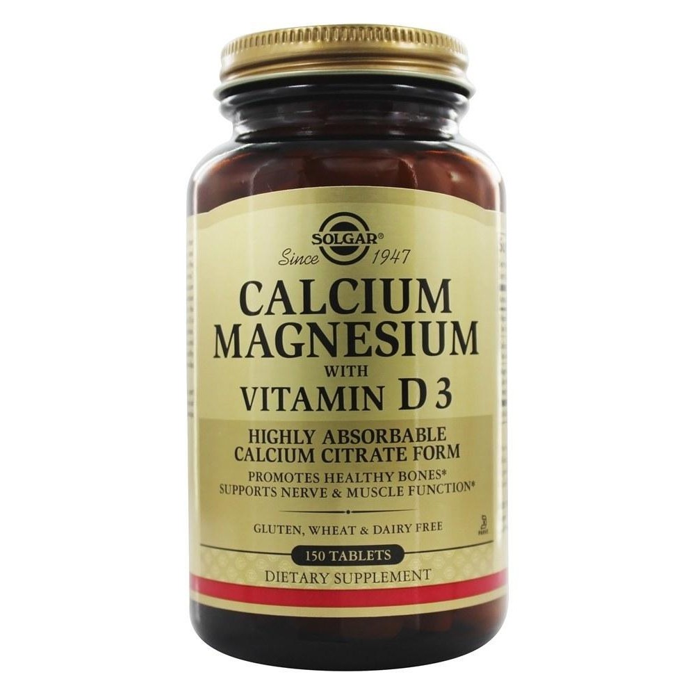 Солгар кальций магний с витамином D 3 тб N 100