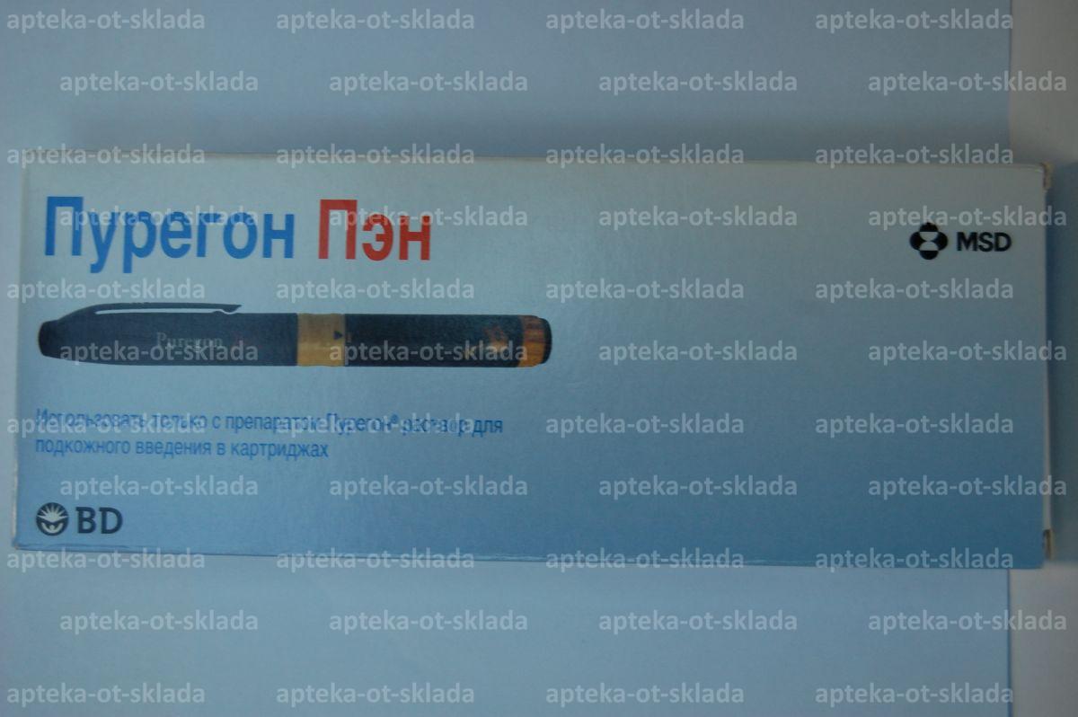 Пурегон Пэн ручка-инжектор для введения лек средств