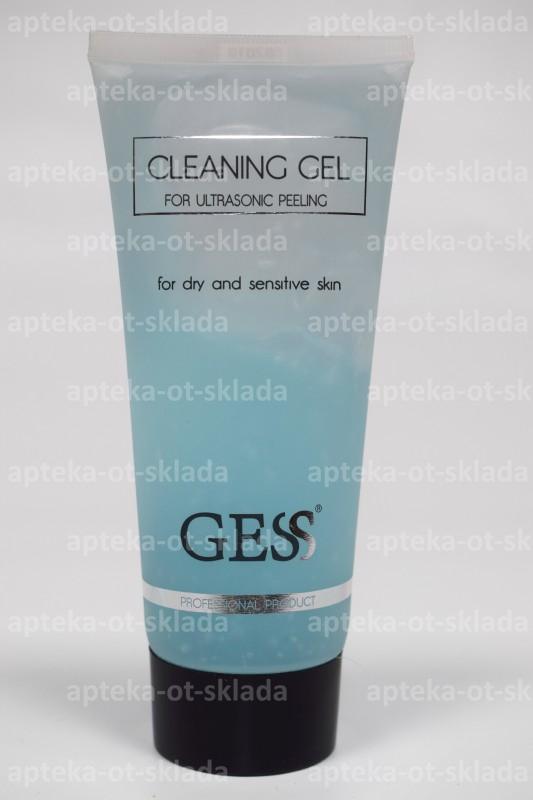 Gess очищающий гель для ультразвук массажа для сухой и чувствительной кожи 150 мл /GESS-996/