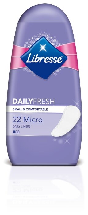 Прокладки ежедневные Либресс Dailyfresh small и comfortable микро N 22