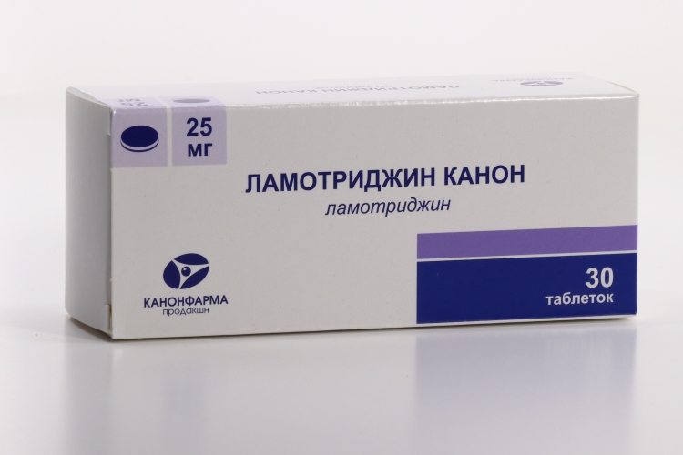 Ламотриджин Канон тб 25 мг N 30