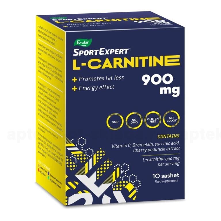СпортЭксперт I-карнитин 900 мг порошок саше N 10