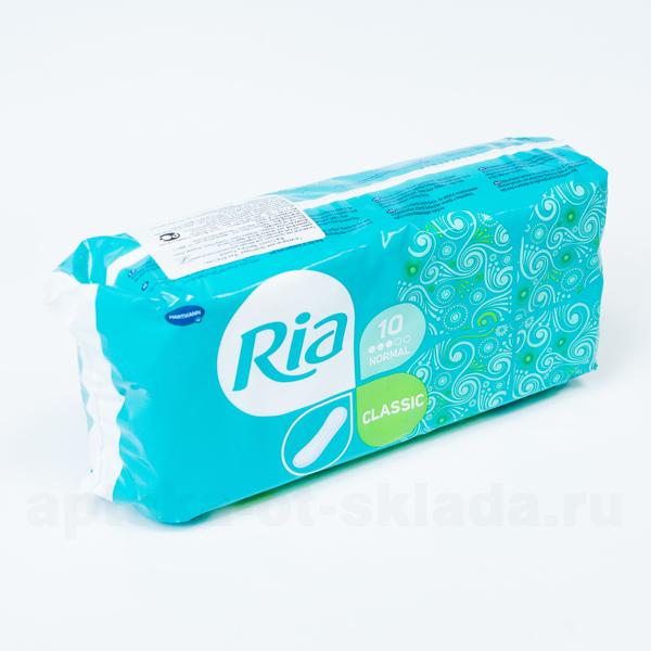 Hartmann прокладки гигиенические Ria Classic Sanitory Towels нормал N 10