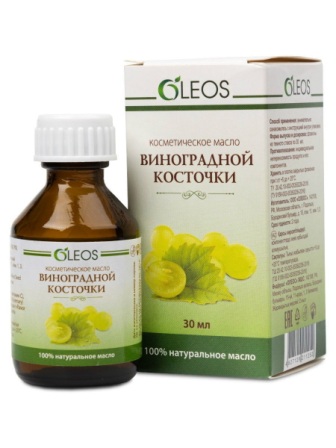 Олеос косметическое масло Виноградной косточки с витаминно-антиоксидантным комплексом 30 мл