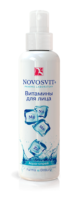 Novosvit Agua-спрей витамины для лица 190 мл