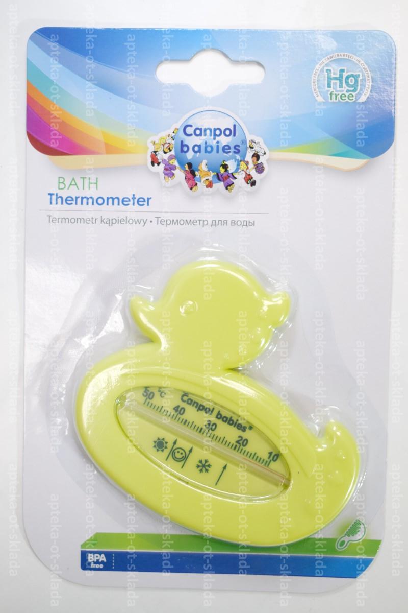 Canpol babies термометр для ванны утка