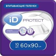 iD Protect впитывающие пеленки 60*90см N 10