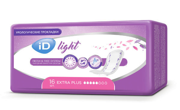 iD Light урологические прокладки extra plus N 16