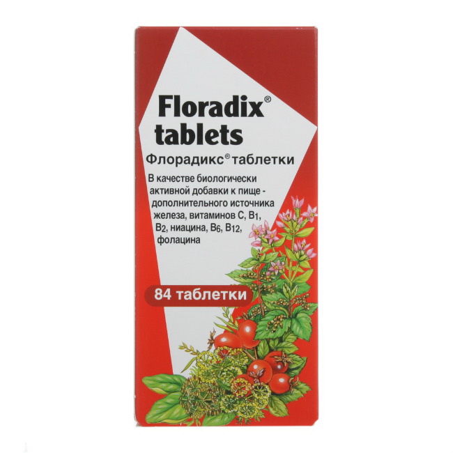 Флорадикс таблетки N 84