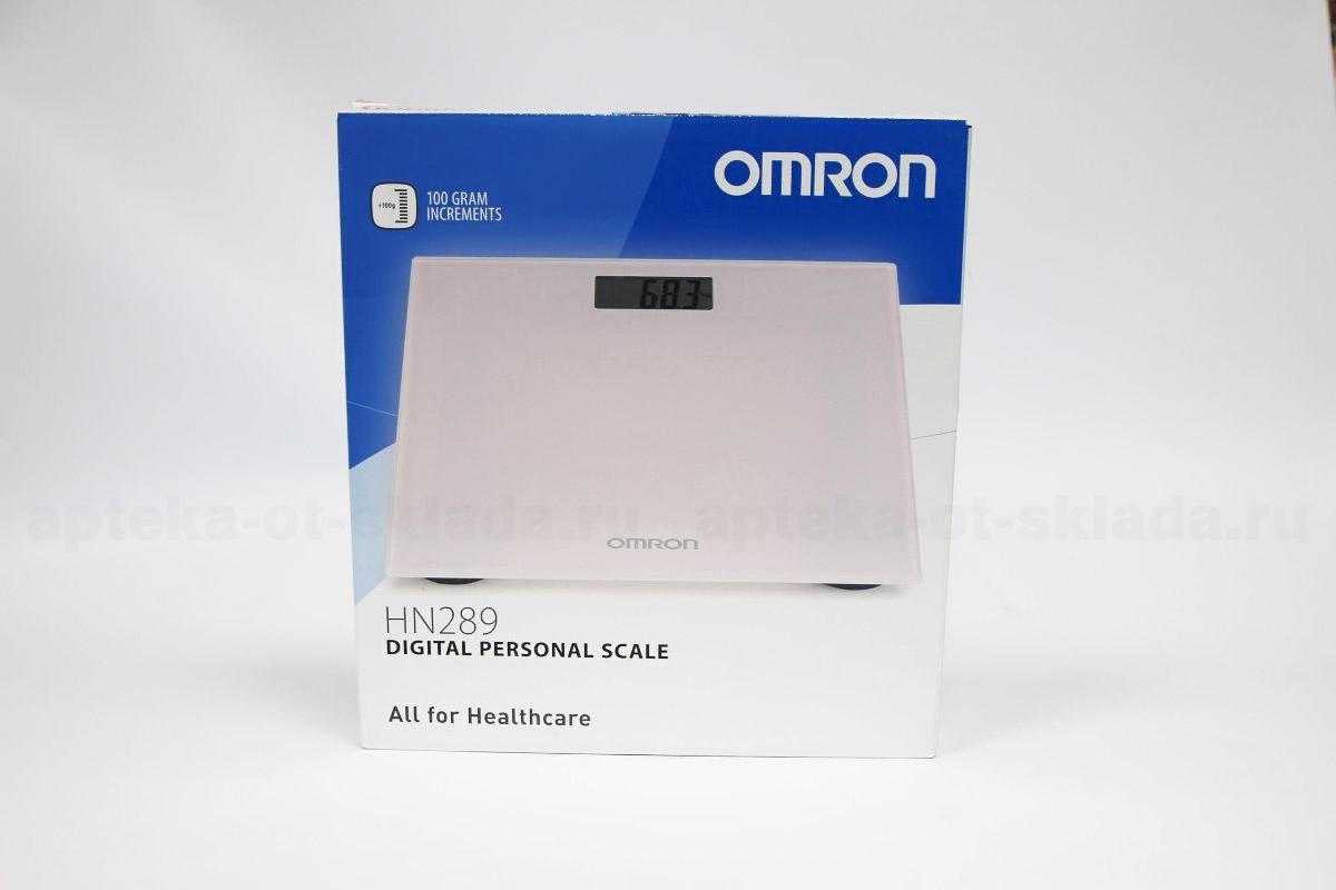 Уценен Omron весы персональные цифровые розовые HN-289 N 1