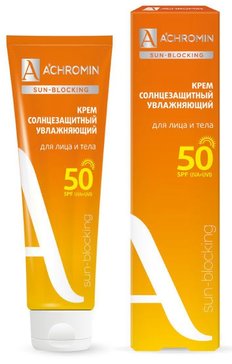 Уценен Achromin крем солнцезащитный экстра-защита для лица и тела SPF 50 100мл N 1